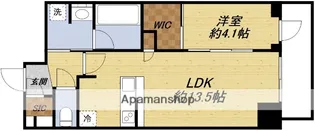 ジオタワー大阪十三【5階】の間取り