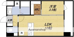 ALIVIS三国本町【5階】の間取り