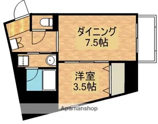 PARKHILLS東三国VISION【10階】の間取り