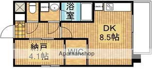 レジディア新大阪【2階】の間取り