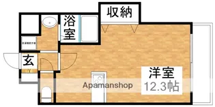 YOU’SⅢ番館【8階】の間取り