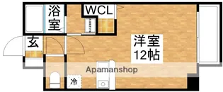 ホープ上新庄【3階】の間取り