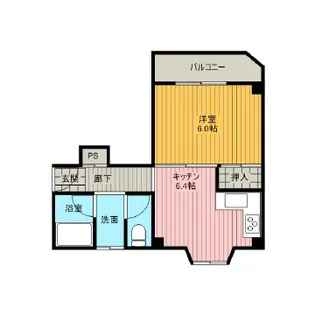 エクセレンス千里山【2階】の間取り