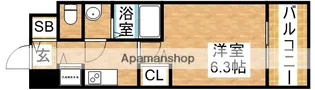 ララプレイス新大阪LD【9階】の間取り