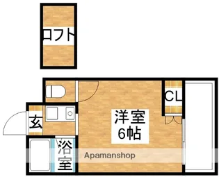 新大阪OMパレス【4階】の間取り