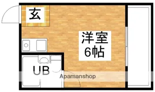 新大阪ロイヤルハイツ【2階】の間取り
