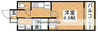リバーヒルズ新大阪【8階】の間取り