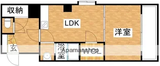 ノルデンタワー新大阪アネックス【13階】の間取り