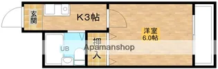 DO東三国Ⅰ【6階】の間取り