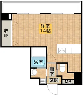 ラ メゾン ミュー【6階】の間取り