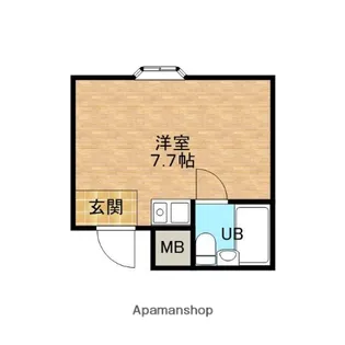 グレース九条【2階】の間取り