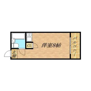 デイズハイツ朝潮橋【3階】の間取り