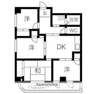 MOCO−06【10階】の間取り