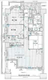 リバーガーデン コスモスクエア【12階】の間取り