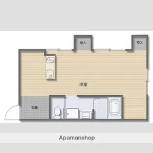 第一長谷ビル【3階】の間取り