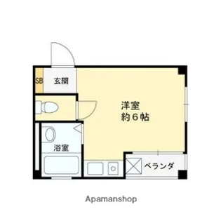 アリエスプラザ【3階】の間取り