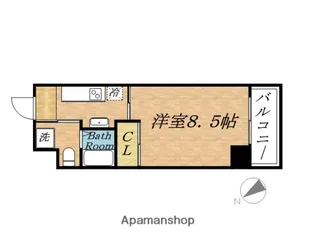 JJ・COURT波除【2階】の間取り