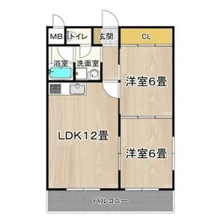 大正メゾン【5階】の間取り