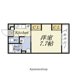 リブリ・H.y.s【3階】の間取り