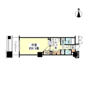 樹樹ガーデン【0702号室】の間取り