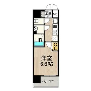 メルディア大正D.C.【12階】の間取り