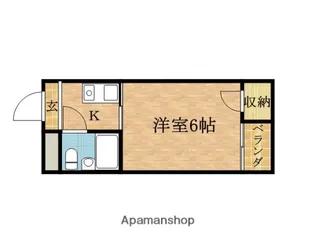 フォンタル西九条【2階】の間取り
