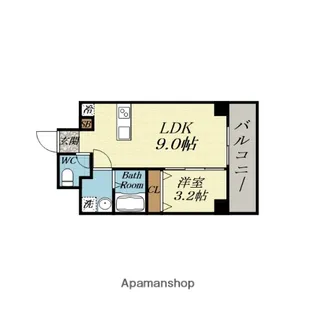 La Benten【3階】の間取り
