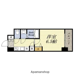 ベイサイドパークOSAKAノースレジデンシス【7階】の間取り