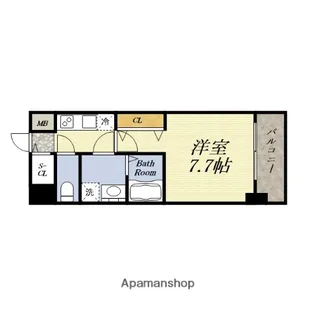 ベイサイドパークOSAKAサウスレジデンシス【13階】の間取り