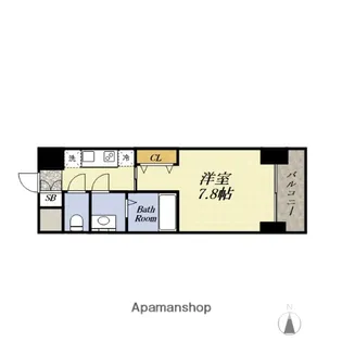 ソルテラス大阪BAY STATION SIDE【3階】の間取り