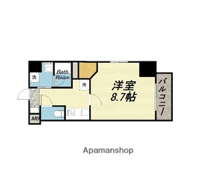 メルシー・ティー【2階】の間取り