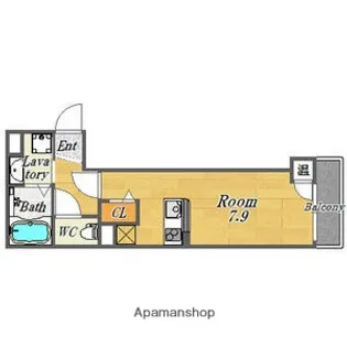 アート西九条【3階】の間取り