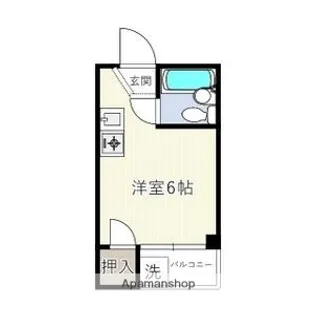 大正ギャラクシー【3階】の間取り