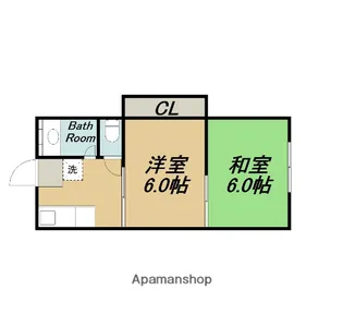 新三笠ビル【3階】の間取り
