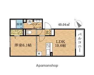 エトワール光【2階】の間取り