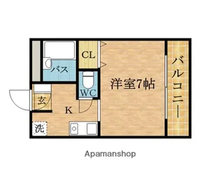 大阪府大阪市此花区伝法5丁目【マンション】の間取り