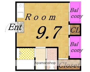 K−STYLE大阪港【2階】の間取り