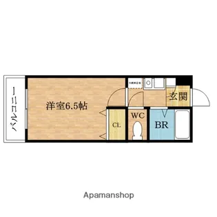 ライラックパートⅡ【4階】の間取り