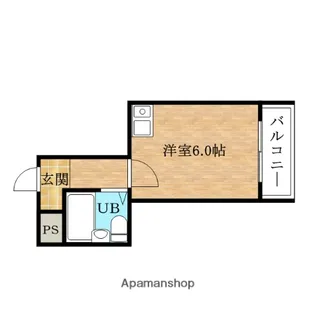 ヒロセハイツ【3階】の間取り