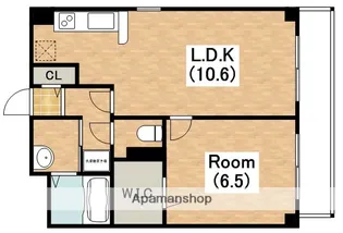 ELFER天王寺【1階】の間取り