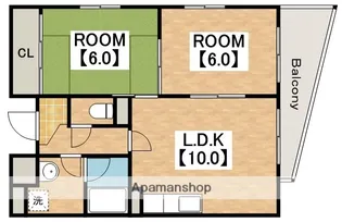 堂ヶ芝壱番館【7階】の間取り