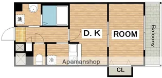 エミネンスパレス【5階】の間取り