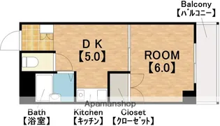 アベノ池田マンション【2階】の間取り
