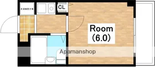 マンション輝【205号室】の間取り