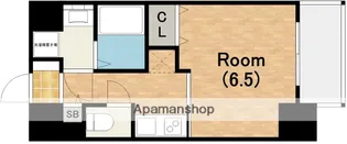 レオンコンフォート上本町【5階】の間取り