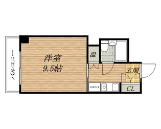 ライオンズマンション東本町【5階】の間取り