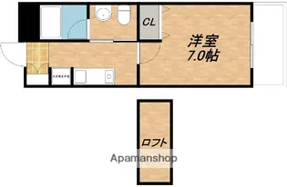 WOBレマーニー昭和町【2階】の間取り