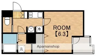 メゾン夕陽ヶ丘【7階】の間取り
