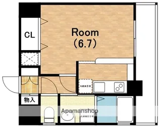 ハロ上町【2階】の間取り