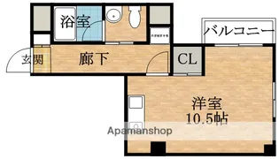 パラード天王寺【8階】の間取り